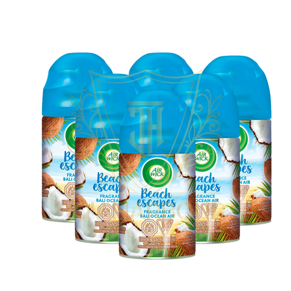 AIR WICK FRESHMATIC REFILL BEACH ESCAPES BALI OCEAN AIR