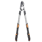 AIRAJ Extendable Tree Trimmer Anvil Loppers - Heavy Duty Branch Cutter with 2 Inch Cutting Capacity, 27-37  Telescopic Pruning Shears, Compound Action Garden Tool for Thick Branches & Dead Wood