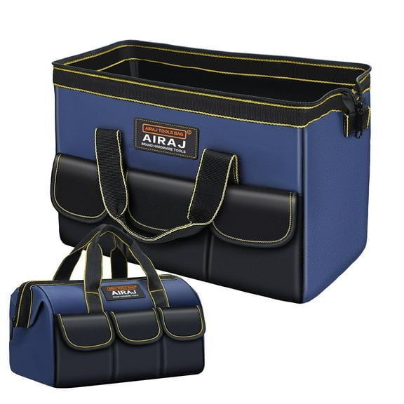 AIRAJ 14" large opening Tool Bag,  Waterproof and Puncture Resistant Bag