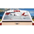 thumbnail image 1 of AIRBORN Rear Window Graphic truck car suv view thru vinyl decal back, 1 of 3