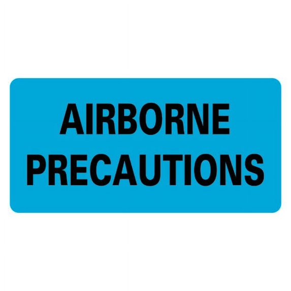 AIRBORNE PRECAUTIONS Labels