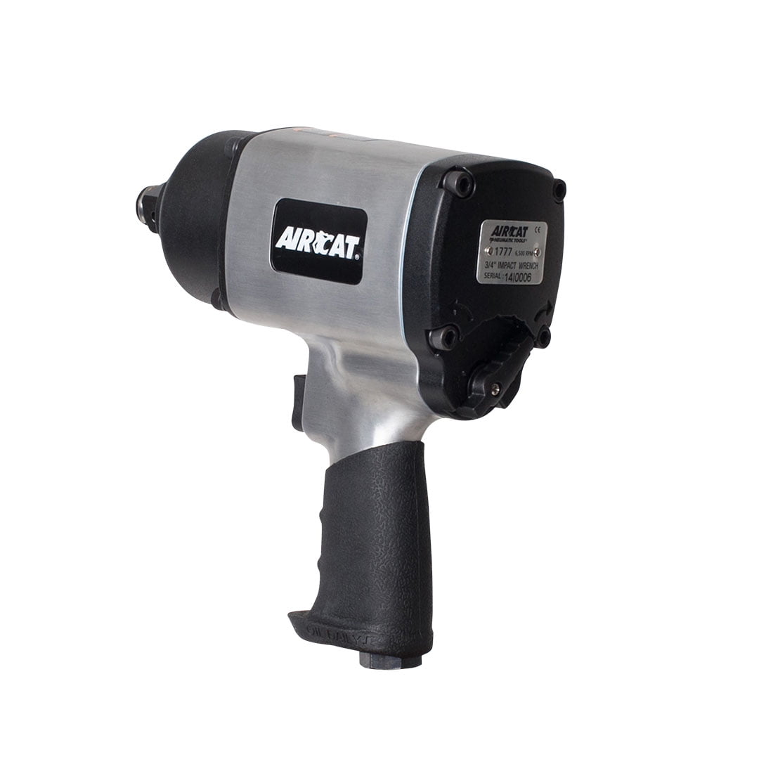 AIRCAT Pneumatic Tools 1777: 3/4-Inch Impact Wrench with Refined Design Twin Hammer 1,600 ft-lbs