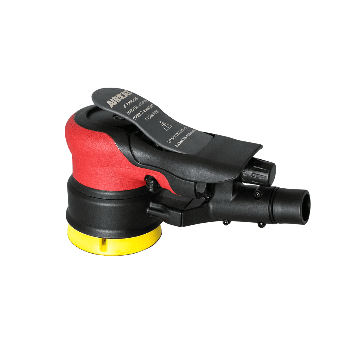AIRCAT Pneumatic Tools 6700-3-336CV: Central Vac Orbital Palm Sander and Polisher 11,000 RPM