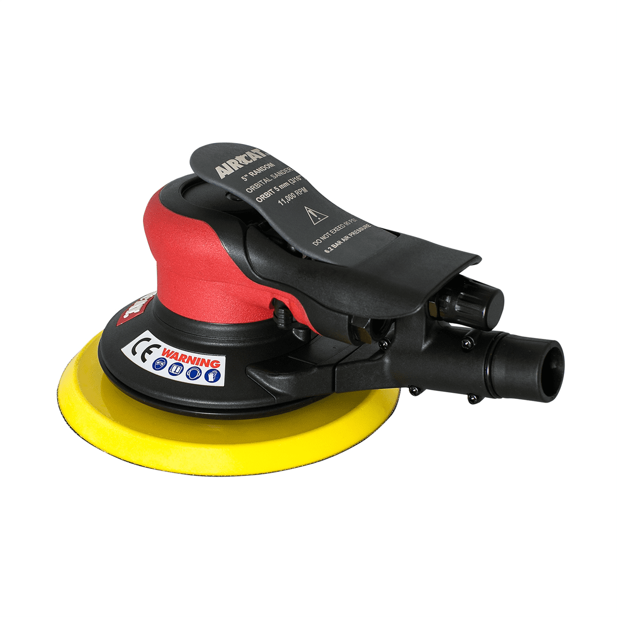 AIRCAT Pneumatic Tools 6700-5-336CV: Central Vac Orbital Palm Sander 11,000 RPM