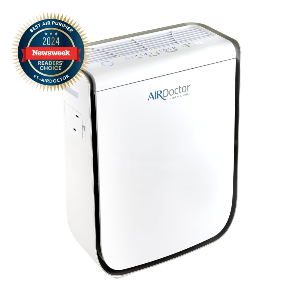 AirDoctor 2000 White UltraHEPA Air Purifier with Carbon Filters