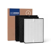 AirDoctor AD2000 Genuine Replacement UltraHEPA and Carbon Filter Combo pack, MERV 16