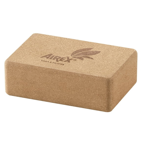 AIREX Exercise ECO Line Fitness for Yoga, Physical Therapy, Rehabilitation, Balance & Stability Exercises - ECO Cork Block Accessory