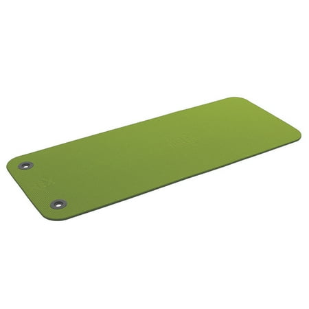 AIREX Exercise Mat for Yoga, Physical Therapy, Rehabilitation, Balance and Stability Exercises, Available in Multiple Colors and Sizes, Fit line 140 Lime with Grommets
