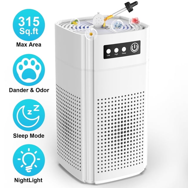 AIRFIRE Air Purifier, AP202 HEPA Air Purifiers for allergies & asthma ...