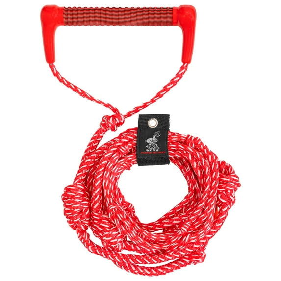 AIRHEAD High-Performance Rope for Wakesurfing, 25', Red