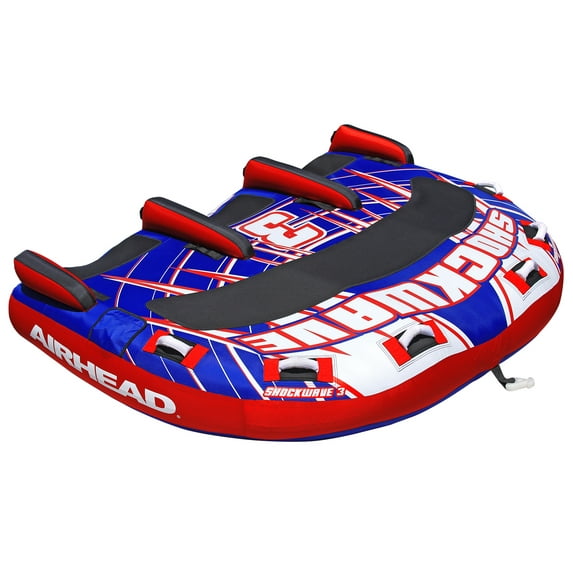 AIRHEAD SHOCKWAVE 3 3-Rider Towable Tube AHSH-3