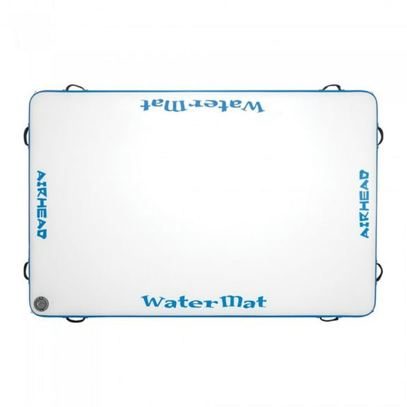 AIRHEAD WATERMAT AIR Inflatable Deck, 8 ft. w Pump