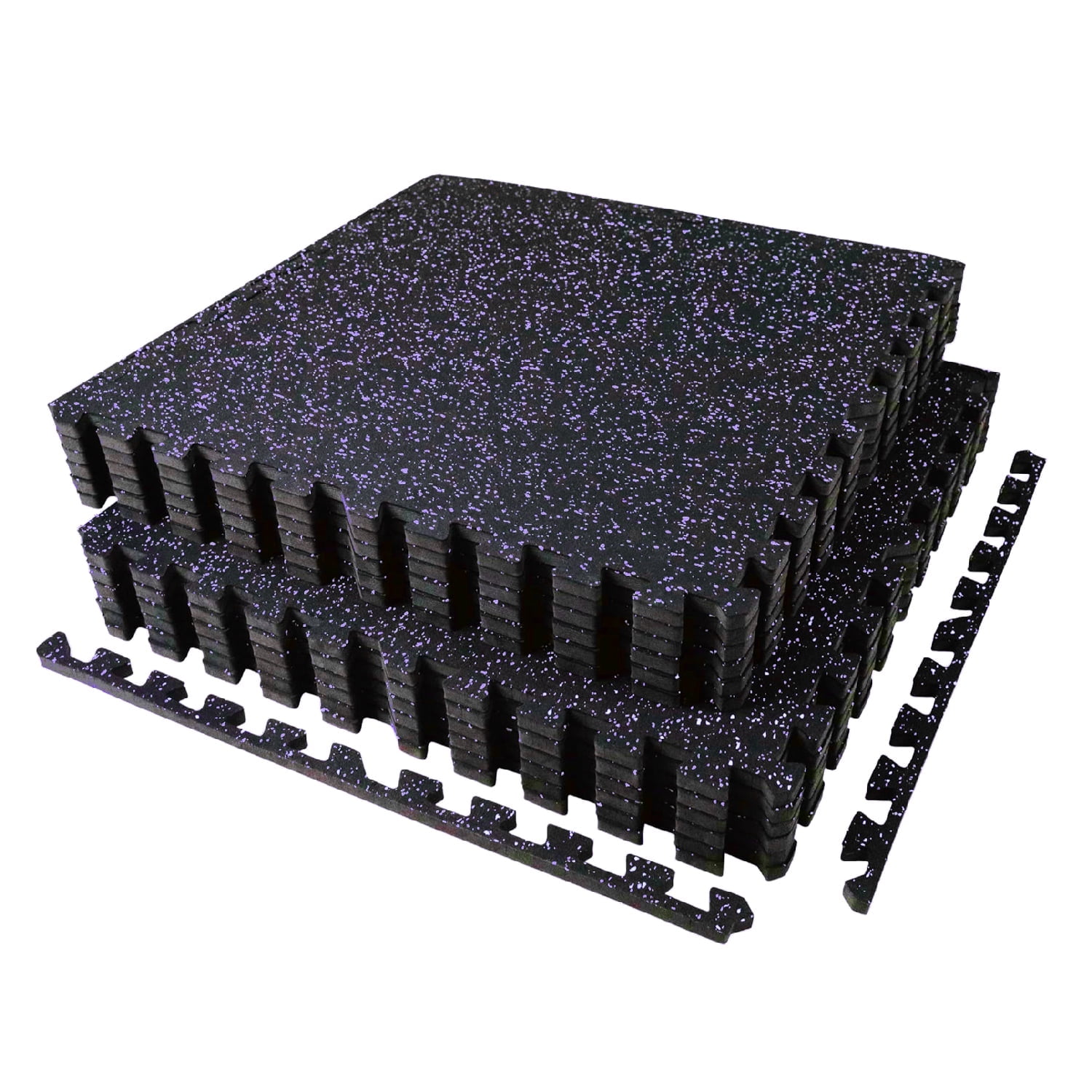 AIRHOP 0.56in Thick 24 Sq Ft Exercise Equipment Mats, 6 Tiles