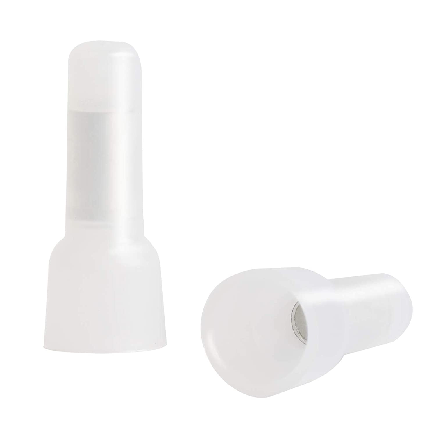 E-INFINITY 100Pcs Mix Size Closed End Crimp Caps Electrical Wire Cable Terminals Connectors Set - Foto 7