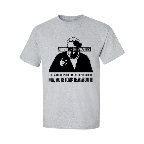 AIRING OF GRIEVANCES Adult Short Sleeve T-shirt