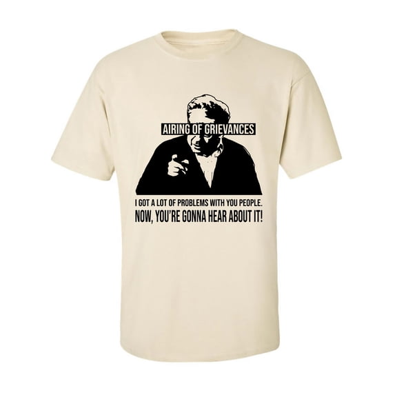 AIRING OF GRIEVANCES Adult Short Sleeve T-shirt