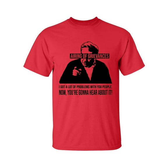 AIRING OF GRIEVANCES Adult Short Sleeve T-shirt