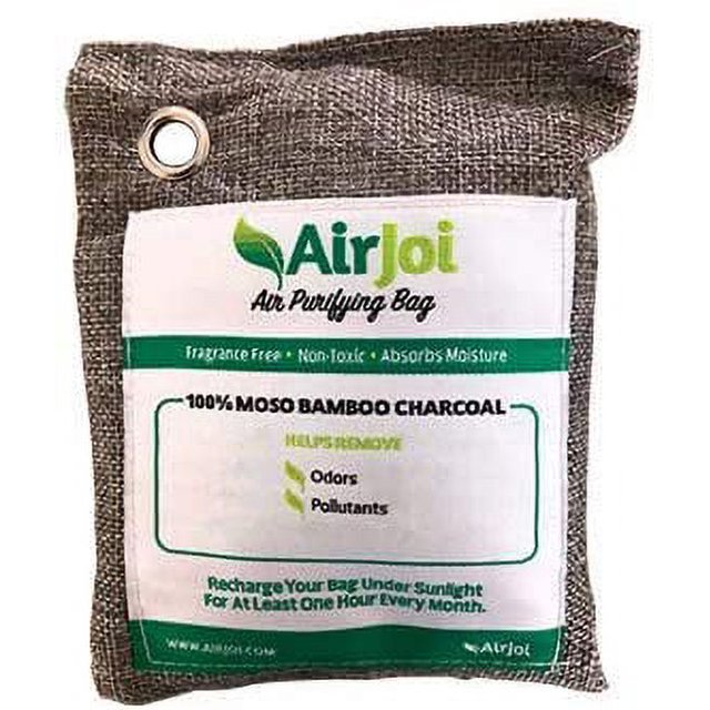 AIRJOI Bamboo Charcoal Air Purifying Bag, Activated Charcoal Odor