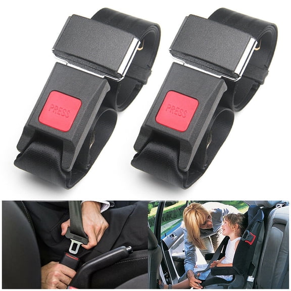 AIRKOUL 2Pack Universal Truck Car Lap Seat Belts 2 Point Adjustable Single Seat Lap for For Truck Car Lap
