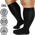 thumbnail image 1 of AIRKOUL 3Pcs Compression Socks, Plus Size Compression Socks for Women Men Wide Calf, Support Stockings for Running,2XL, 1 of 7