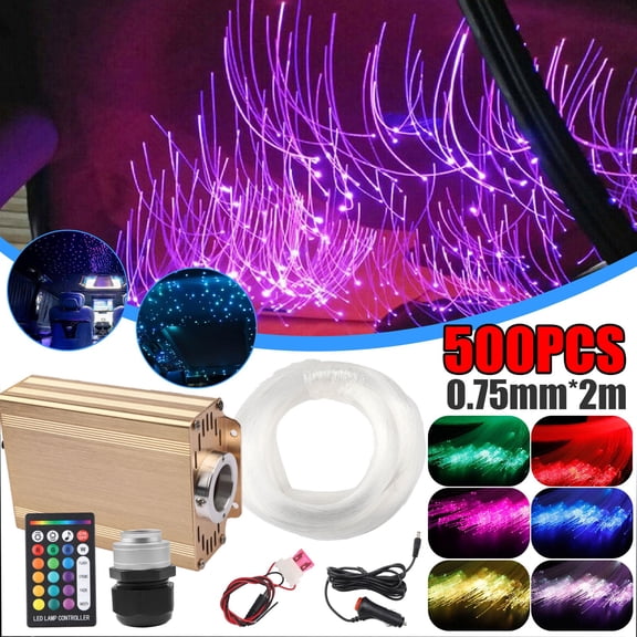 AIRKOUL Car Home Headliner Star LIGHT kit Roof Twinkle Ceiling Lights Fiber Optic