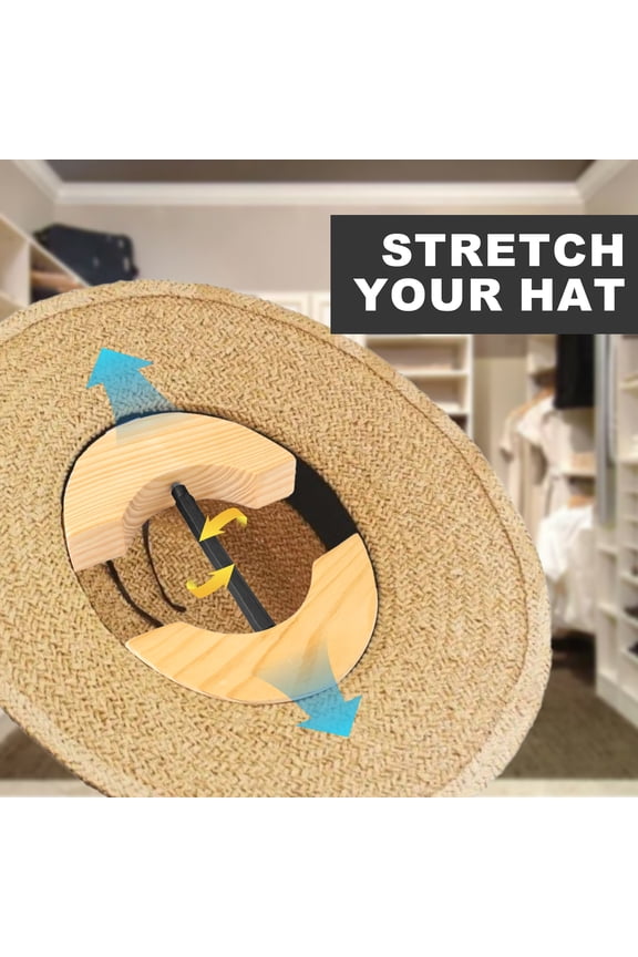Wooden Hat Stretcher, Hat Stretcher Wooden Hat Enlarge and Shape Hat Shaping