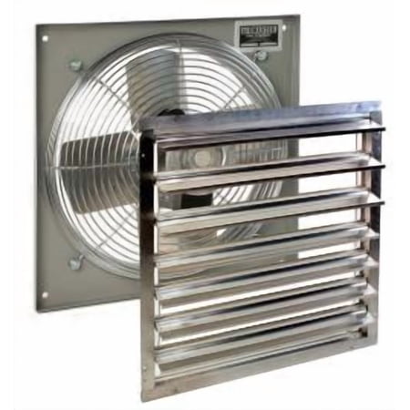 AIRMASTER FAN COMPANY PD24TE3A 2 SPD CTRL WALL FAN w/SHUTR