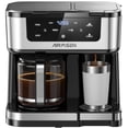 thumbnail image 1 of AIRMSEN 12-Cup Drip Coffee Maker with K Cup Combo, Programmable Coffee Machine with 1-4 Cup Setting, Single Serve or Coffee Pot, Auto Shut-off, Spill-Free Spout, 1 of 11