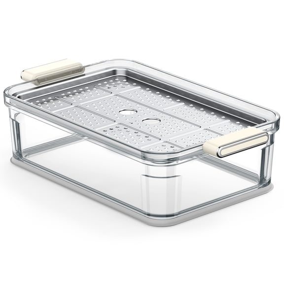 AIRMSEN Steamer Rack for TL-1230 Electric Steamer, Glass Vegetable Steamer Basket for Food Steaming and Cooking