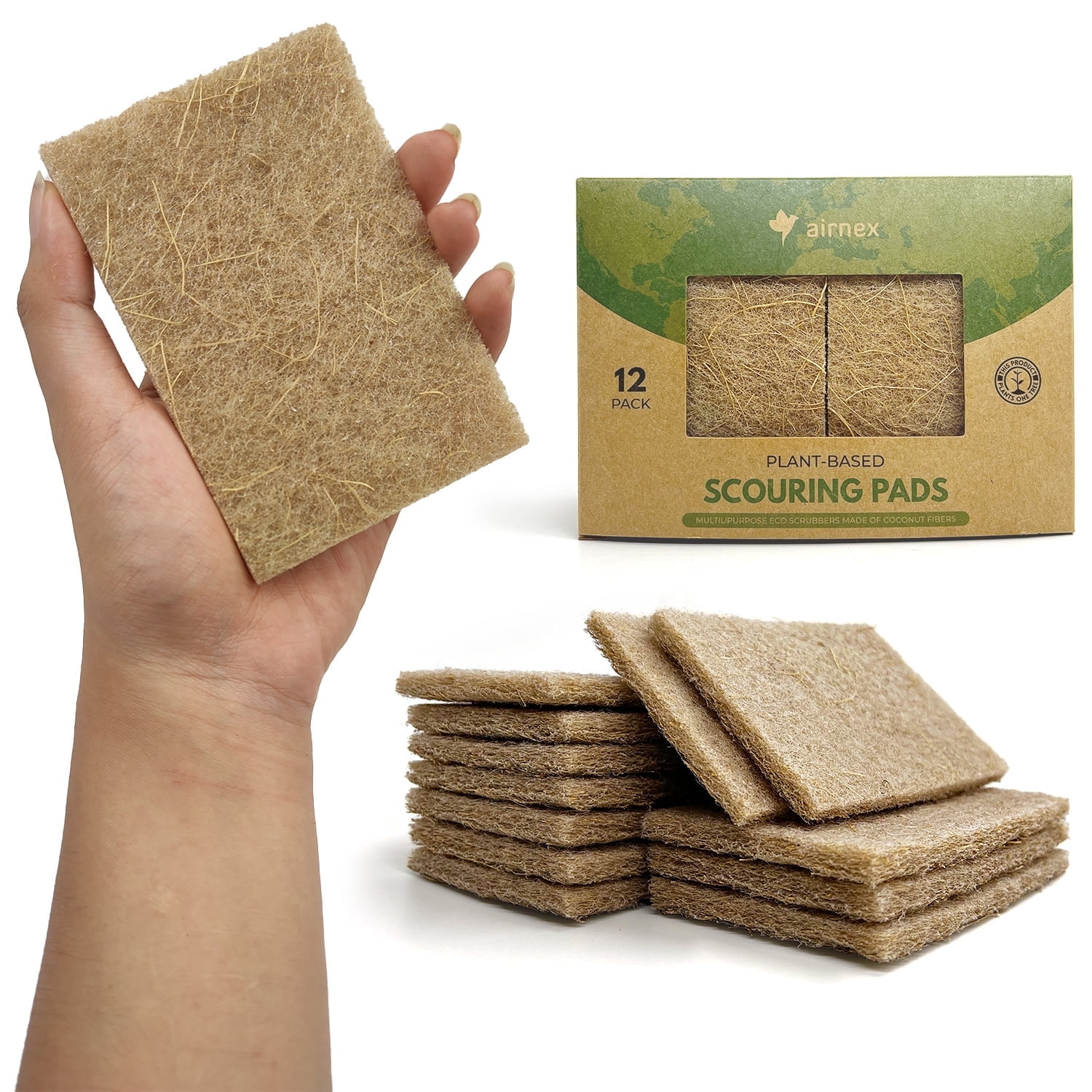 Genuine Joe Medium-duty Scouring Pad - 3.5 Genuine Joe Medium-duty Scouring Pad - 3.5