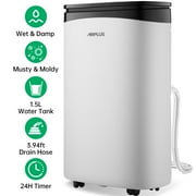 AIRPLUS 30 Pints Dehumidifier for Home with Drain Hose, Dehumidifiers for Basement, AP2002