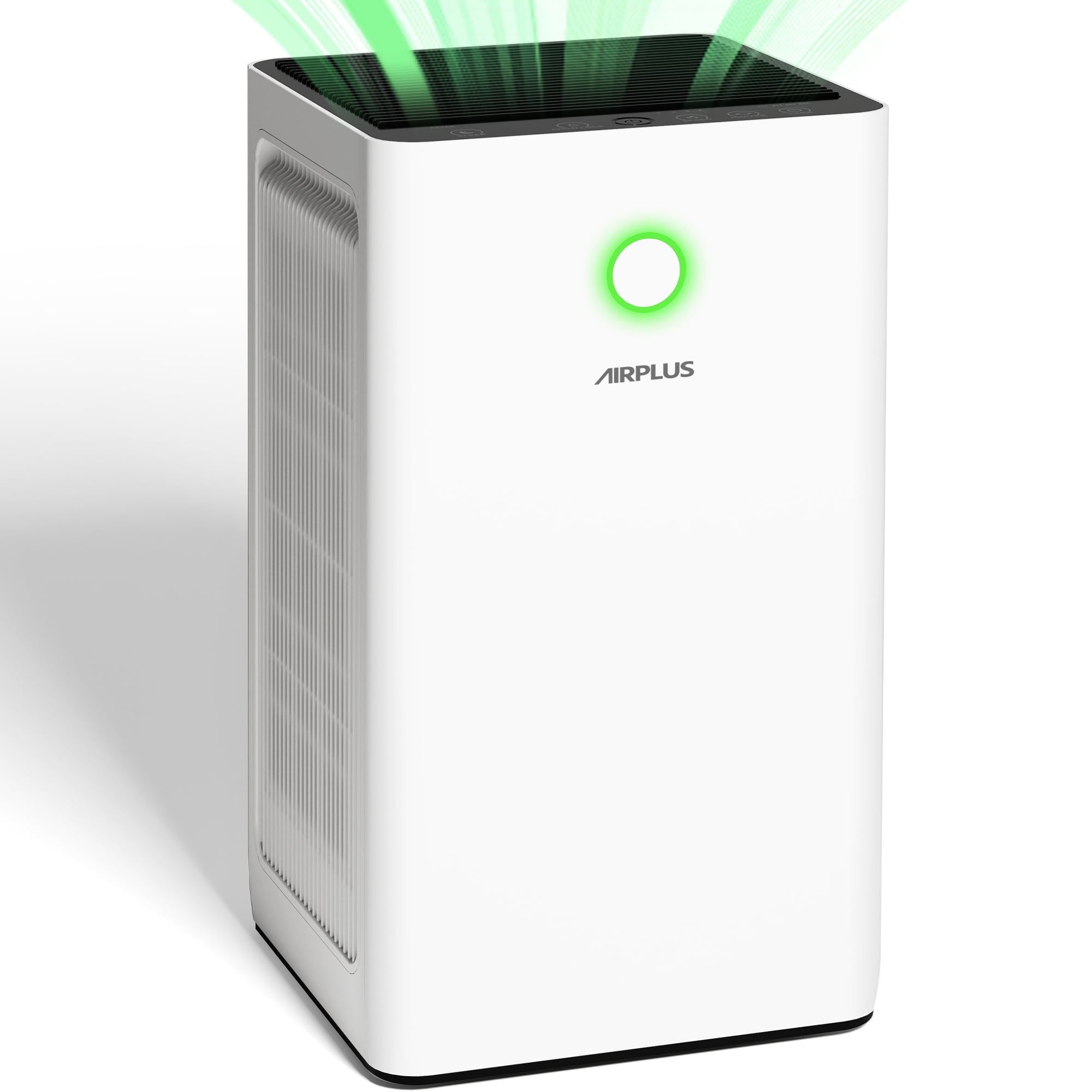 AIRPLUS HEPA Air Purifier for Home Large Rooms Up to 3000 Sq Ft with PM2.5 Display Air Quality Sensor & Smart Auto Mode, Remove Pet Dander, Smoke, Pollen, Dust, Quiet Air Purifiers for Bedroom