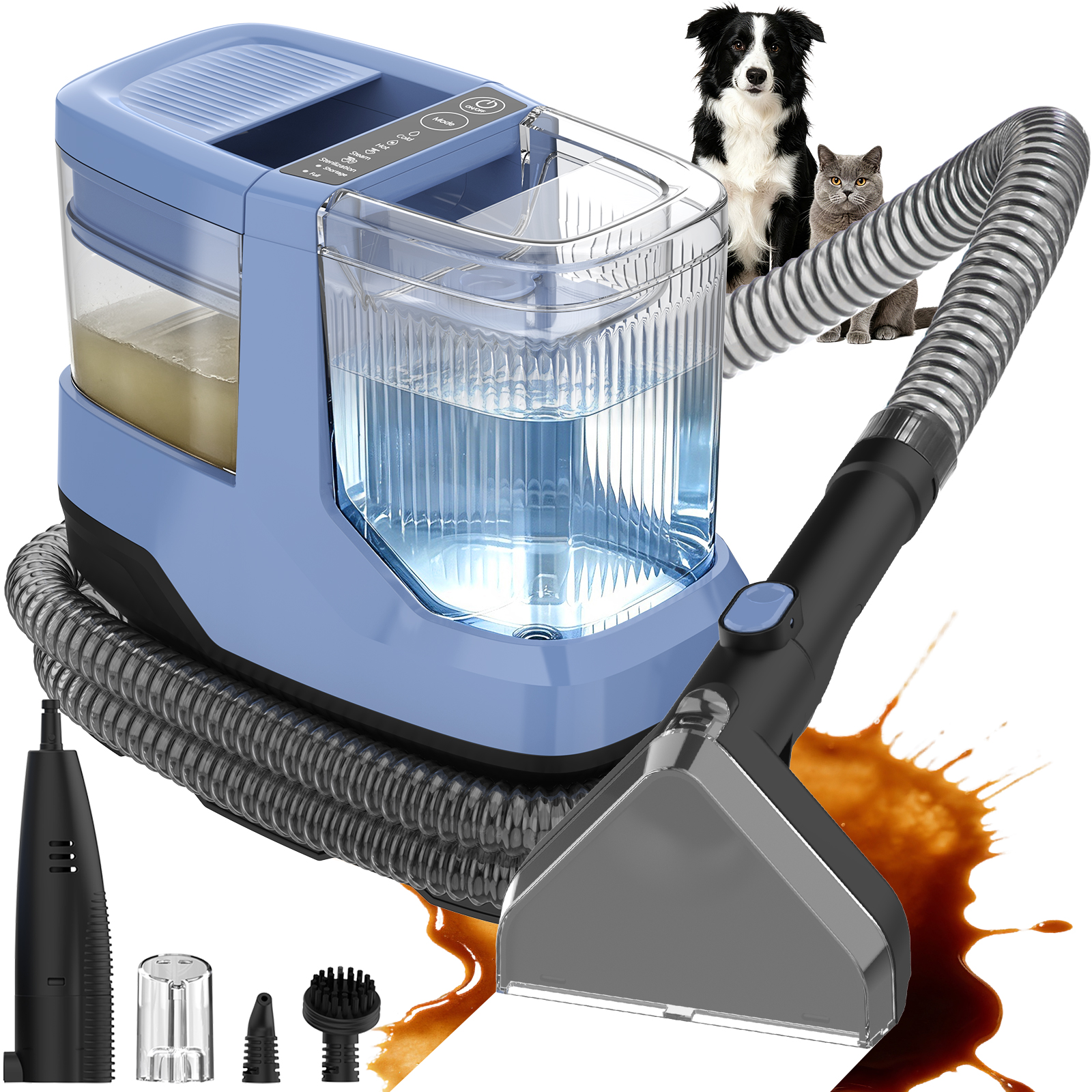 AIRROBO CP100 Portable Carpet And Upholstery Cleaner Spot Cleaner For Pets Stain Remover For Carpet Area Rugs Upholstery Coaches And Car: Quick Guide for Smart Shoppers
