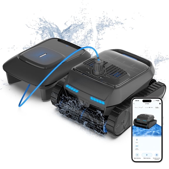 AIRROBO Pool Robot Cleaner 4in1 Omni CP400, Robot Pool Ceaner above Ground Pool and Inground Pool,with Pool Skimmer Robot