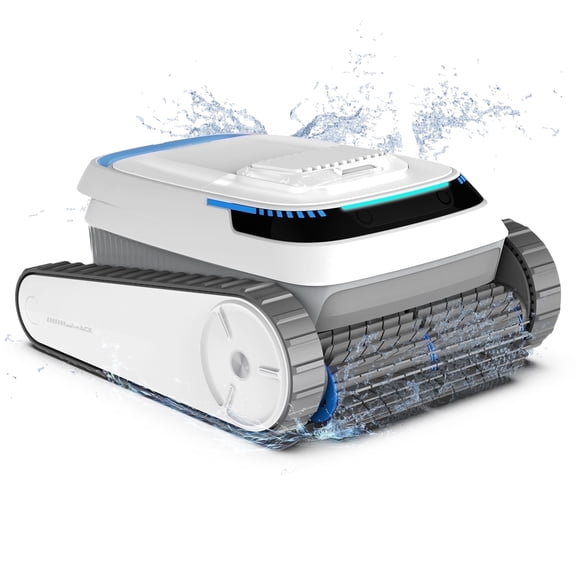 AIRROBO Robotic Pool Vacuum Cleaner PC10 Cordless Wall-Climbing for Above-Ground Pools and In-Ground Pools