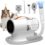 AIRROBO PG100 Pet Grooming Kit & Vacuum , Professional Grooming Clipper Tools for Dogs Cats and Other Animals