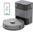 thumbnail image 1 of AIRROBO T25+ Robot Vacuum & Mops - Self-Empty, 75-Day Hands-Free, 10,000Pa Suction, Ultrasonic Carpet Detection, 240min Runtime, 1 of 10