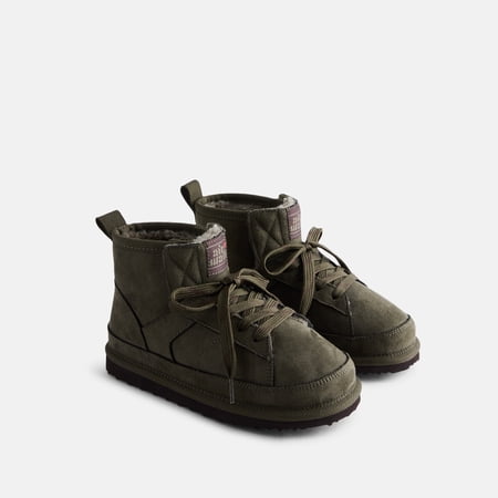 Airwalk Little and Big Boys' Faux Suede Sneaker Boots