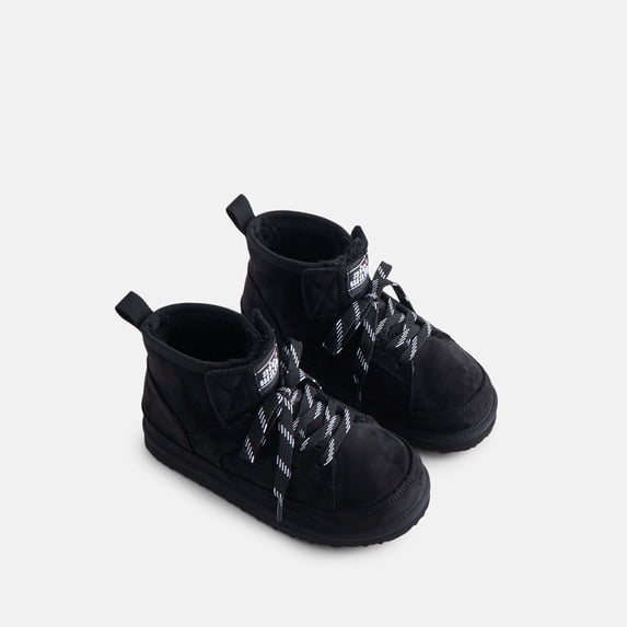 Airwalk Little and Big Boys' Faux Suede Sneaker Boots