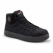 AIRWALK SAFETY Mens Composite Toe Work Boot Black AW6200 Slip Resistant