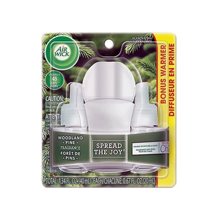 AIRWICK Scented Oil Kit 1+2 Warm Woodland Pine