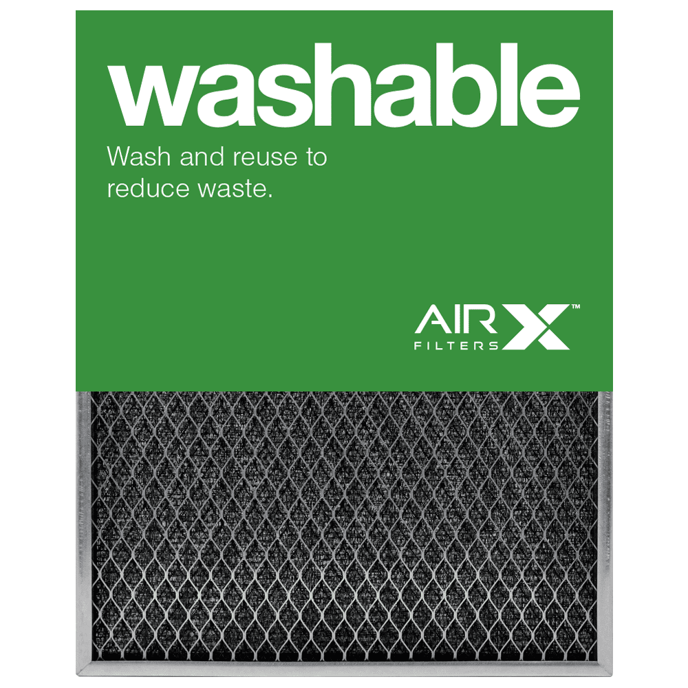 AIRX FILTERS WICKED CLEAN AIR Washable 16x20x1 MERV 1 Heavy Duty Steel Mesh Furnace Filter, 1-Pack
