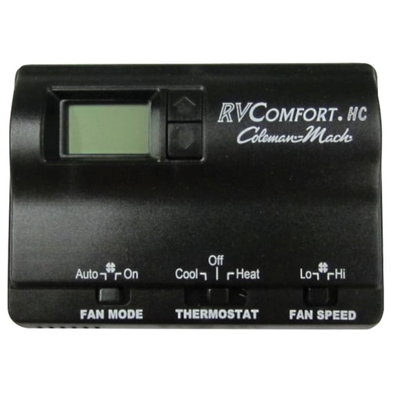 AIRXCEL 8330-3862 T-Stat Wall Digital Heat/Cool Black Single Stage