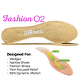 thumbnail image 1 of AIRfeet FASHION O2 Comfort Insole (Size SM), 1 of 10