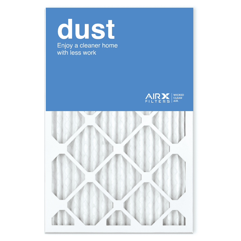 AIRx 16x25x1 Dust Air Pleated HVAC AC Furnace Air Filter Made in the USA. Single Filter