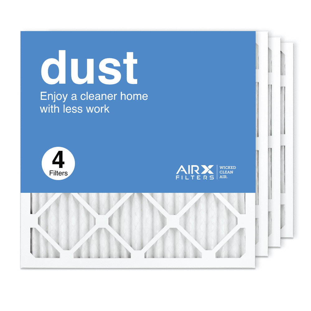 AIRx Filters 20x20x1 Air Filter MERV 11 Pleated HVAC AC Furnace Air Filter, Allergy 4-Pack, Made in the USA