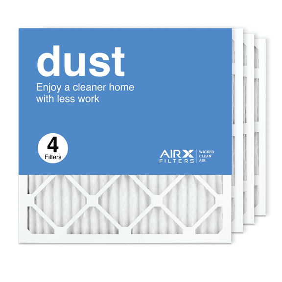 AIRx Filters 20x20x1 Air Filter MERV 11 Pleated HVAC AC Furnace Air Filter, Allergy 4-Pack, Made in the USA