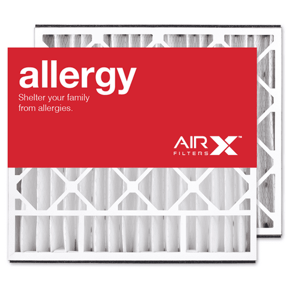 AIRx Filters 20x25x5 MERV 11 HVAC AC Furnace Air Filter Replacement for Air Bear Trion 255649-102, Allergy 2-Pack, Made in the USA