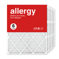 thumbnail image 1 of AIRx Filters 24x30x1 Air Filter MERV 11 Pleated HVAC AC Furnace Air Filter, Allergy 6-Pack, Made in the USA, 1 of 7