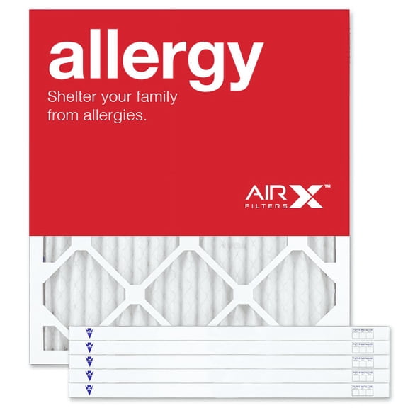 AIRx Filters Allergy 19x21x1 Air Filter MERV 11 AC Furnace Pleated Air Filter Replacement Box of 12, Made in the USA
